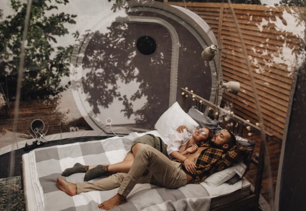 inflatable bubble tent camping